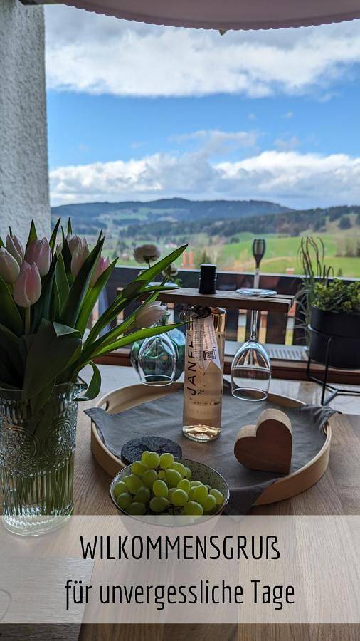 Ferienpark für 6 Personen, mit Balkon und Pool sowie Sauna und Ausblick in Missen-Wilhams