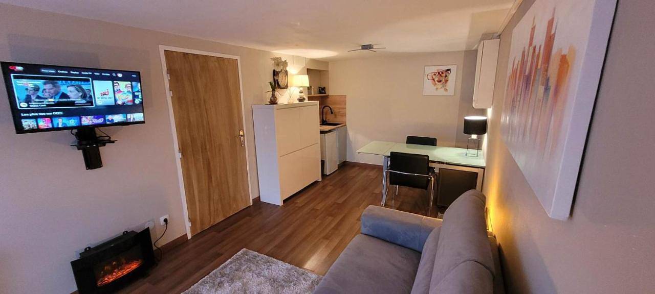 Appartement entier, Studio chaleureux avec parking gratuit in Vandœuvre-lès-Nancy, Région de Nancy
