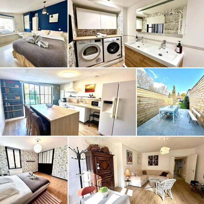 Casa de vacaciones para 8 personas, con jardín - 1