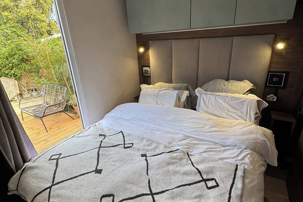 Rental St tropez Gassin luxury bungalow 6pers in Gassin, Mediterranean Coast (France)