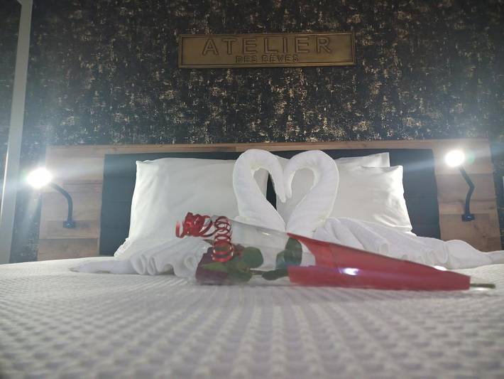 Hôtel pour 2 personnes, avec Jacuzzi ainsi que Terrasse et Jardin à Sigean