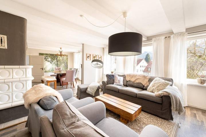 Ferienwohnung für 10 Personen, mit Ausblick und Garten, kinderfreundlich in Bad Grund - 3