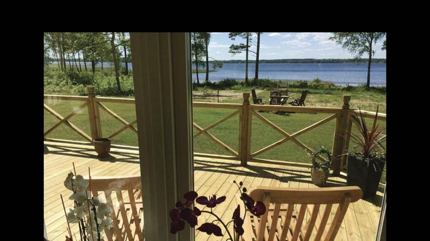 Ferienwohnung für 6 Personen, mit Terrasse und Seeblick sowie Ausblick in Ljungby - 3