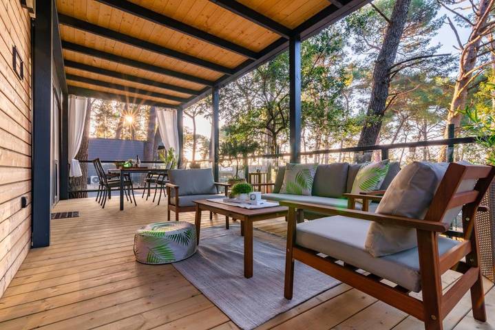 Camping für 5 Personen, mit Terrasse und Ausblick, mit Haustier in Rovinj - 3