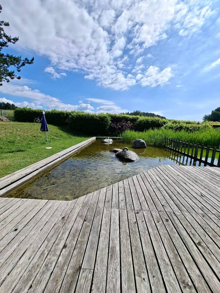 Ganze Wohnung, Haus Ruhland - Gemütliche Ferienwohnung mit Terrasse und Pool in Tiefenbach, Ostbayern