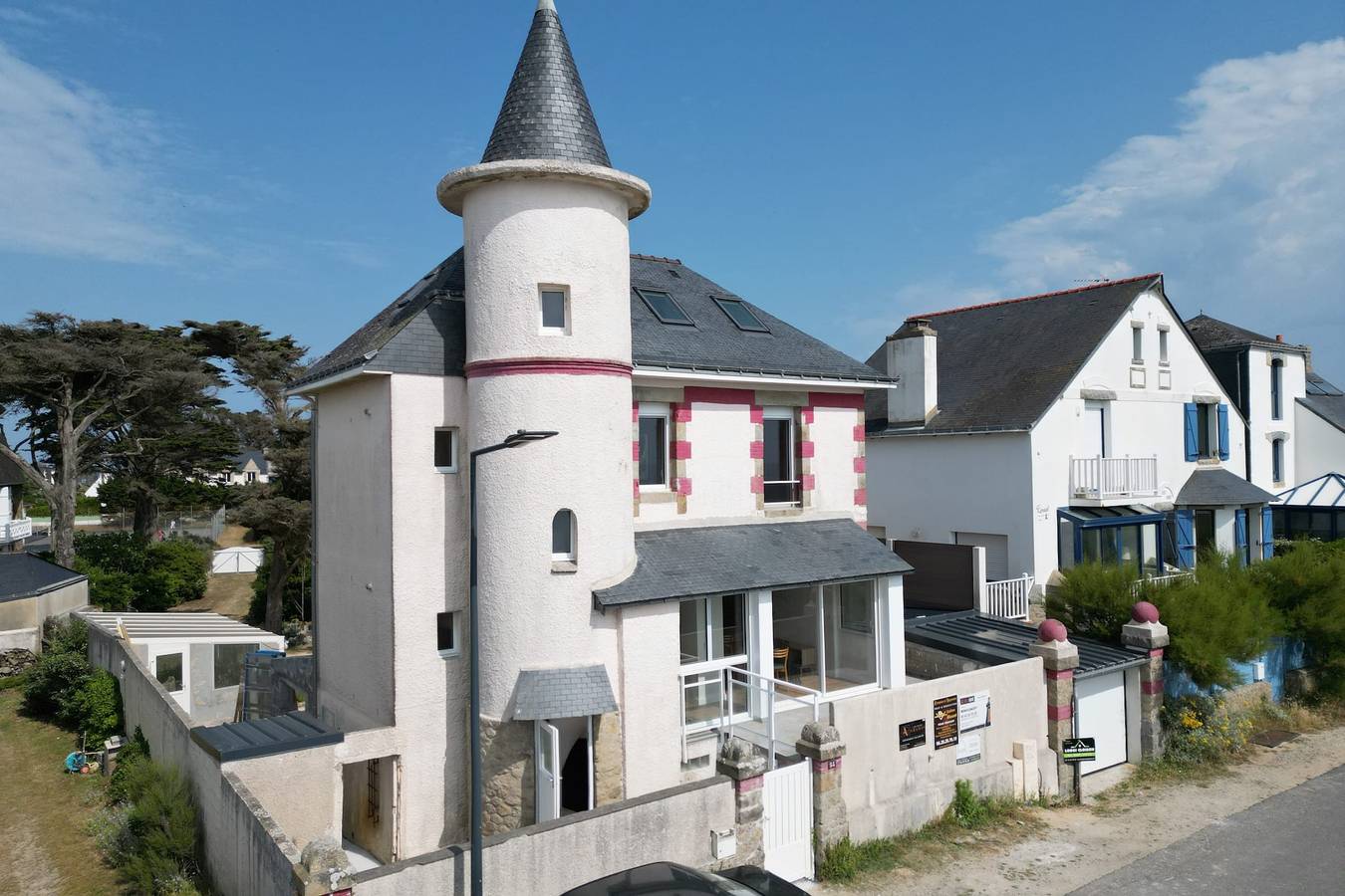 Ganze Wohnung, T2 rénové – Terrasse & Vue mer 180 et charme in Penthièvre, Saint-Pierre-Quiberon