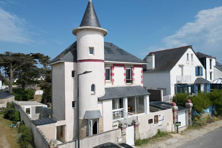 Gîte pour 4 personnes, avec balcon, adapté aux familles dans Penthièvre - 4
