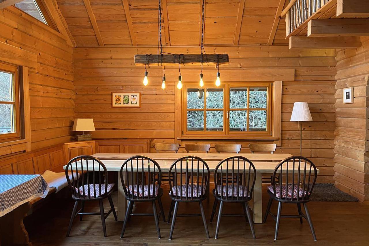 Schwarzwald Blockhaus - Sauna - Kamin - mit Bettwäsche und Handtücher in Schenkenzell, Kinzigtal