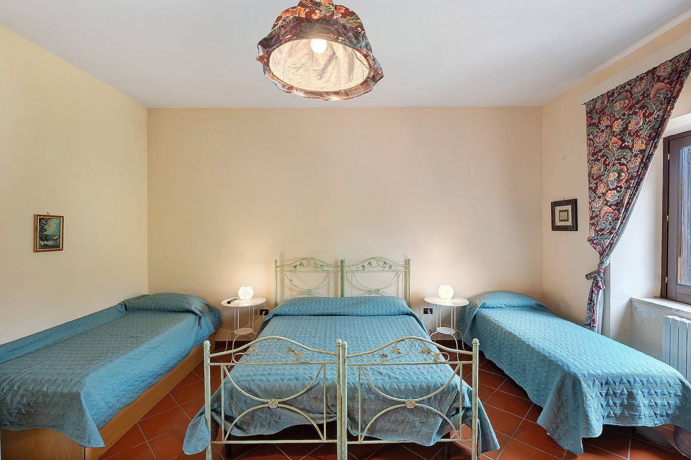 Camera Verde con Vista Mare, Wi-Fi e Aria Condizionata in Giffoni Valle Piana, Costa tirrenica Campania