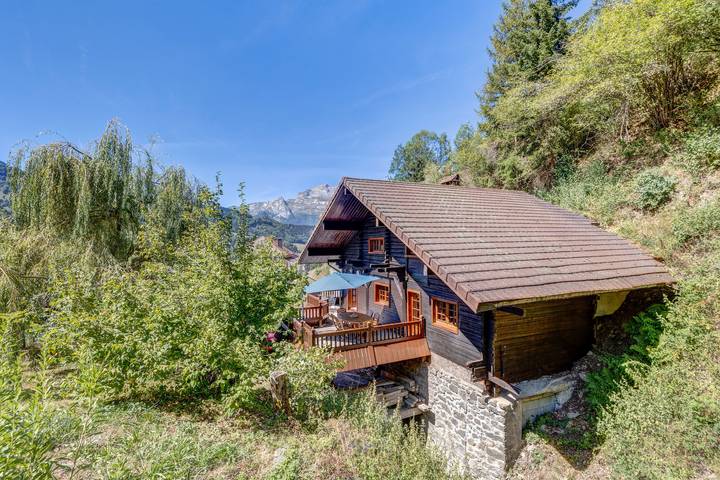 Maison de vacances pour 12 personnes, avec Terrasse à Manigod