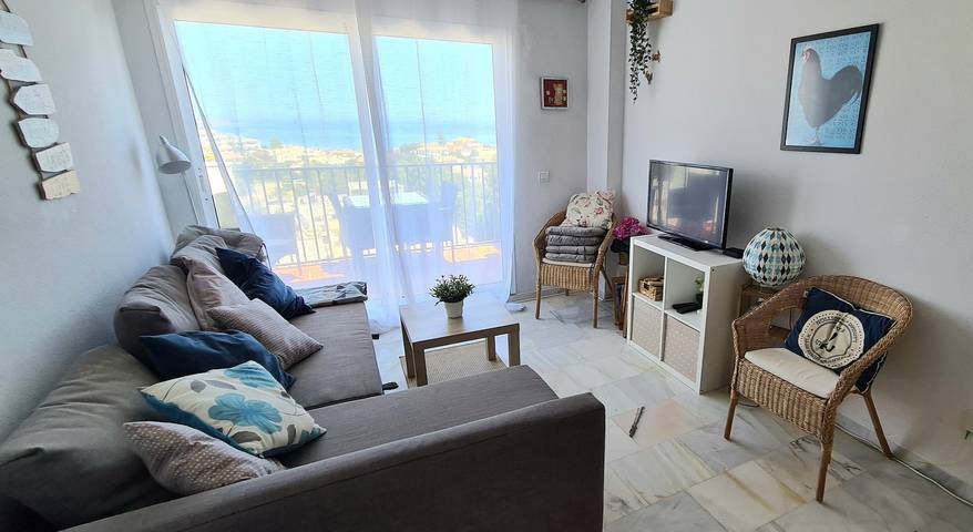 Vakantiewoning voor 4 personen, met balkon in Mijas
