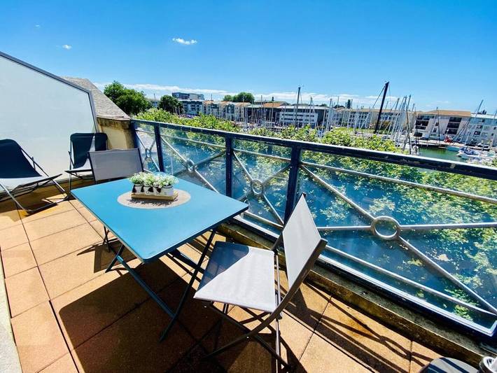 Apartamento para 4 personas, con vistas al lago además de balcón y vistas en Rochefort
