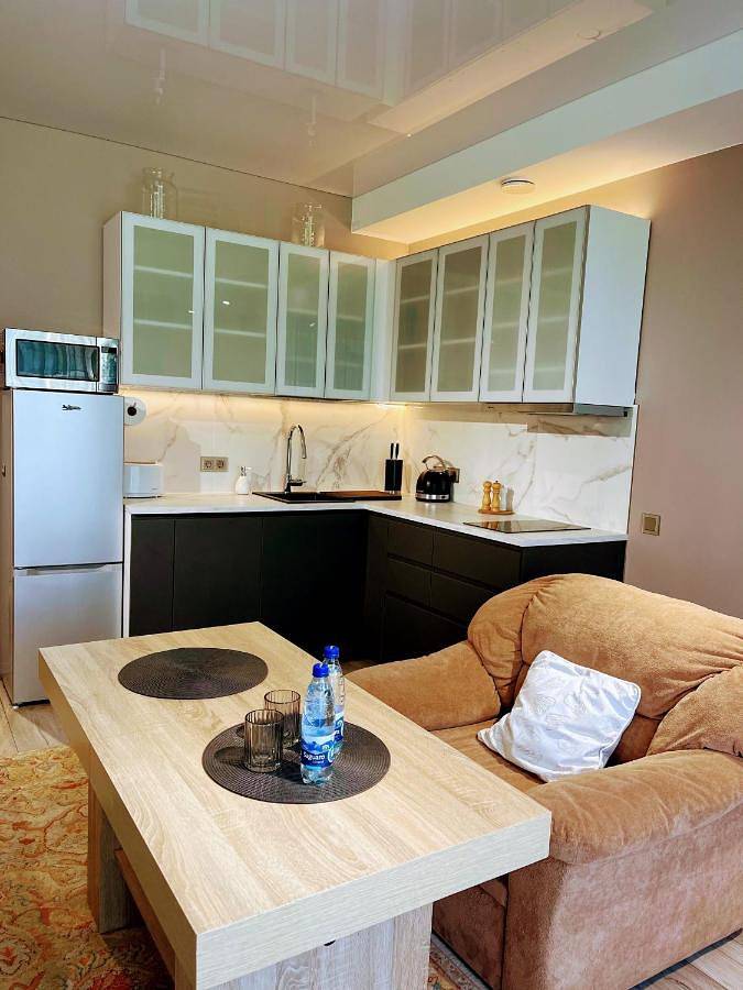 Lägenhet för 3 Personer, med trädgård och bubbelpool i Vilnius