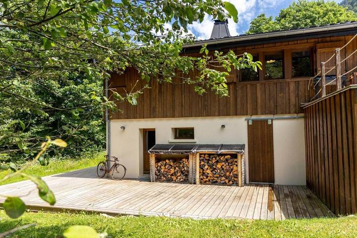 Gîte pour 15 personnes, avec sauna ainsi que vue et jardin, animaux acceptés à Habère-Poche - 2