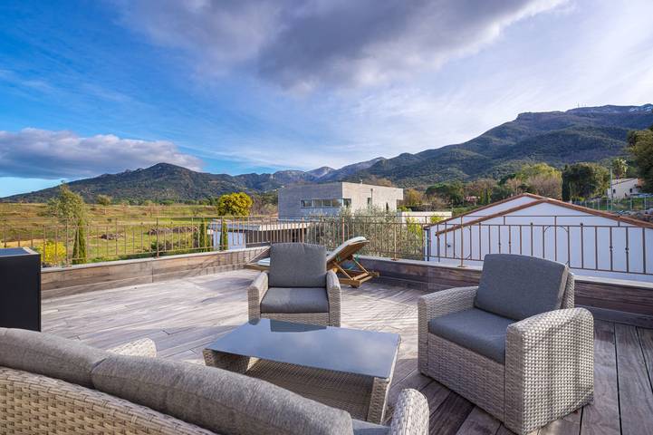 Chambre d’hôte pour 4 personnes, avec jardin à Laroque-des-Albères