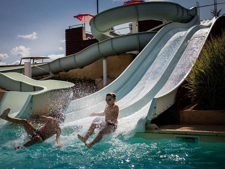 Camping Domaine Le Quercy - Tienda de lona y madera 3 personas - Tienda Lodge 21m² - 2 habitaciones in Gourdon, Lot