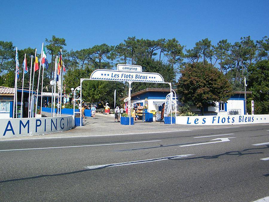 Camping de la Dune "Les Flots Bleus" - Mobilhome 4 personnes - Mobile-Home "Boheme" 2 chb. 4 pl. in Dune du Pilat, Côte d’Argent