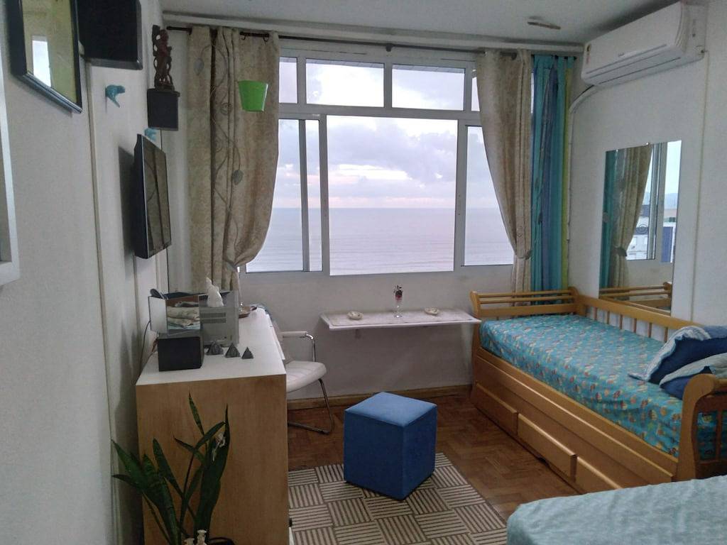 Ganze Wohnung, Gemütliches Apartment mit Panoramablick. in Santos, Baixada Santista