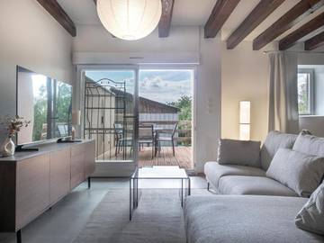Gîte pour 4 personnes, avec jardin, animaux acceptés à Marlenheim