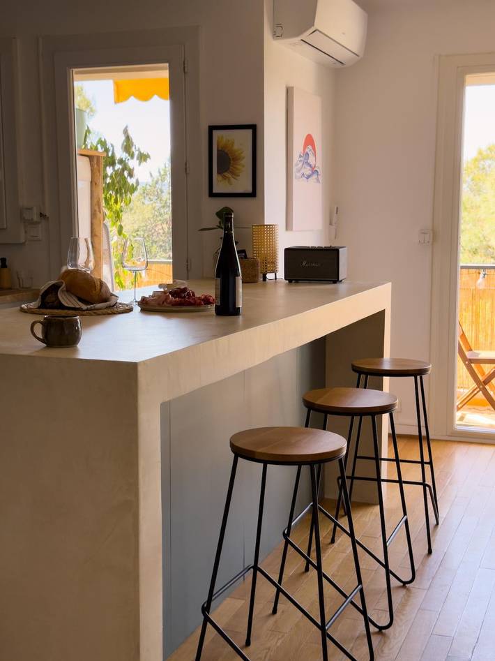 Location de vacances pour 4 personnes, avec terrasse dans Massif de l'Esterel