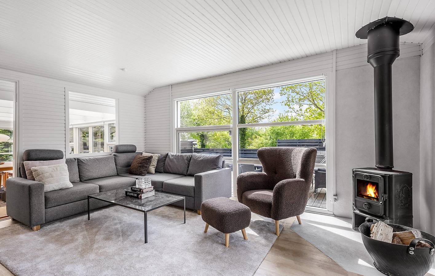 Ferienhaus für 8 Personen mit Terrasse in Hjarbæk, Limfjord in Westjütland