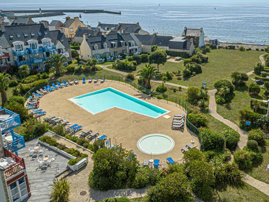 Pierre & Vacances Résidence Cap Marine - Piso 8 personas - - 2 habitaciones + 1 alcoba - Terraza o balcón - Vista al mar in Guilvinec, Region de Quimper