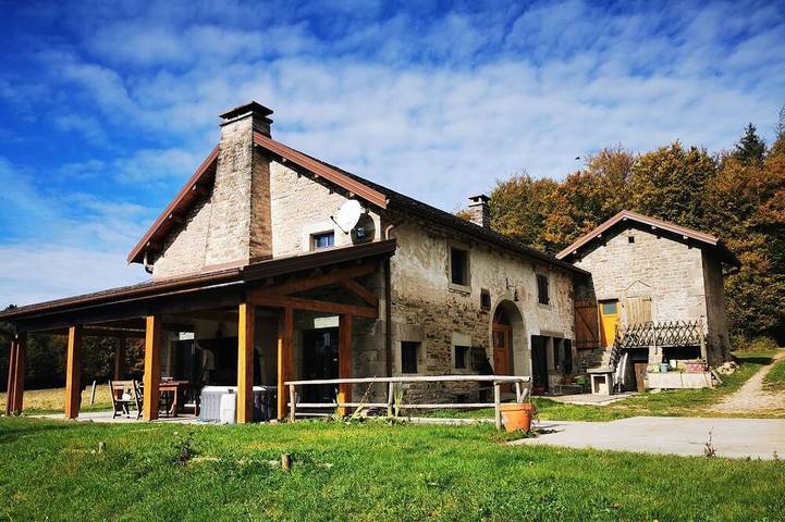 Gîte pour 9 personnes, avec jardin à Bellefontaine (Vosges)