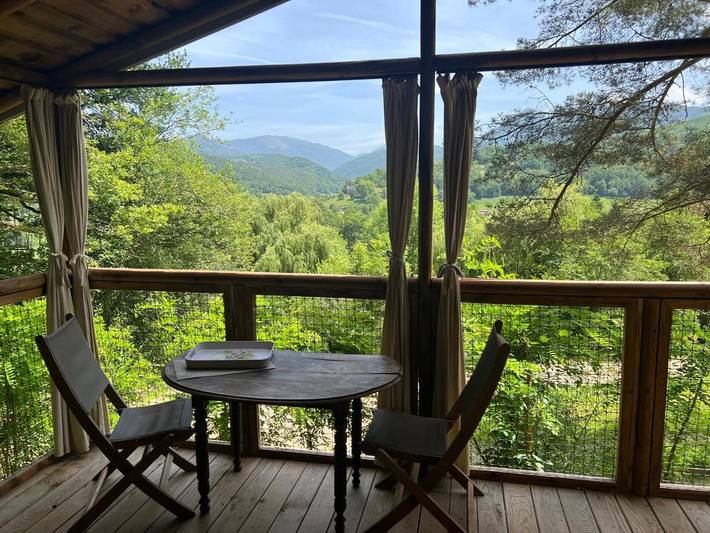 Location de vacances pour 4 personnes, avec jardin et vue à Seix - 3