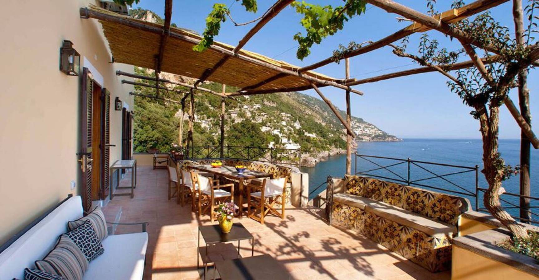 Villa Torre Sponda Private Beach in Positano, Costa Amalfitana
