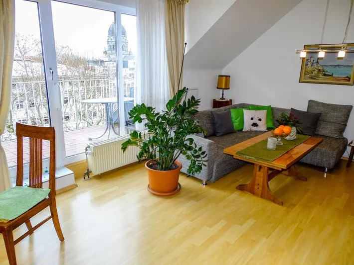 Apartamento de vacaciones para 3 personas, con balcón y vistas - 1