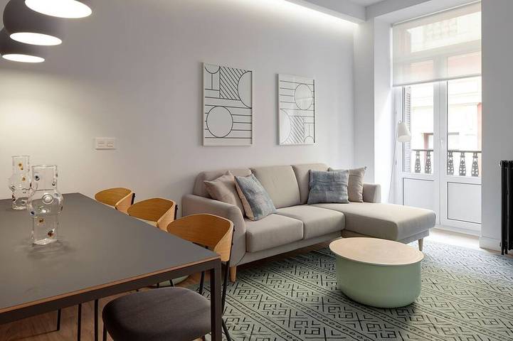 Holiday rental for 4 people, with balcony in San Sebastian