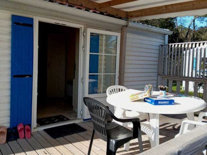 Camping La Prévoté - Mobilheim 4 personen - 2 Zimmer 4 pers Classique in Saint-Hilaire-de-Riez, Loire-Tal