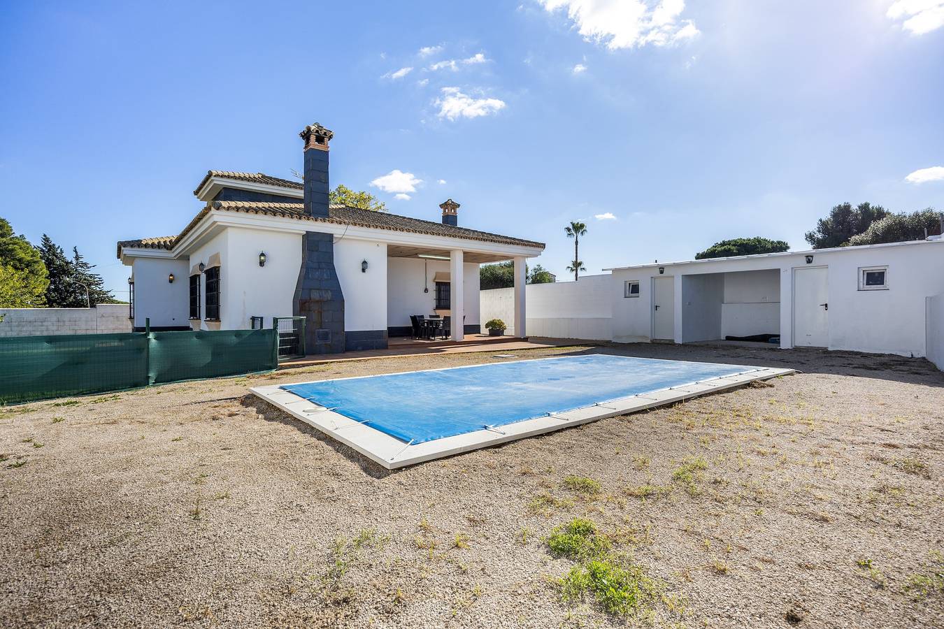 Ferienhaus 'Villa Dana' mit privatem Pool, Garten und Wlan in Pago del Humo, Chiclana de la Frontera