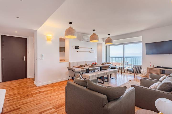 Gîte pour 6 personnes, avec balcon, adapté aux familles dans Grande Plage (Biarritz) - 3