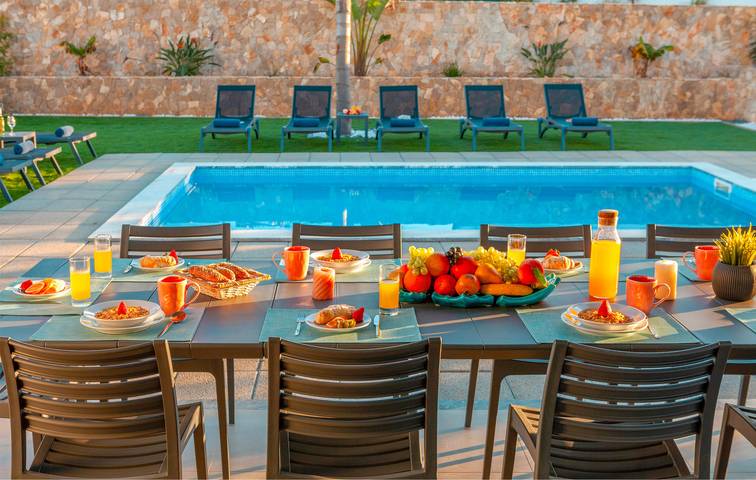 Villa für 10 Personen, mit Terrasse und Garten an der Algarve - 4