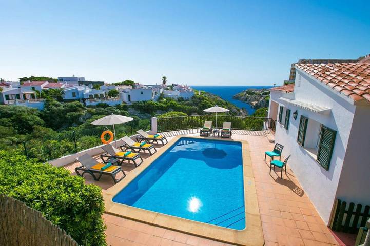 Casa de vacaciones para 6 personas, con piscina en Delfines