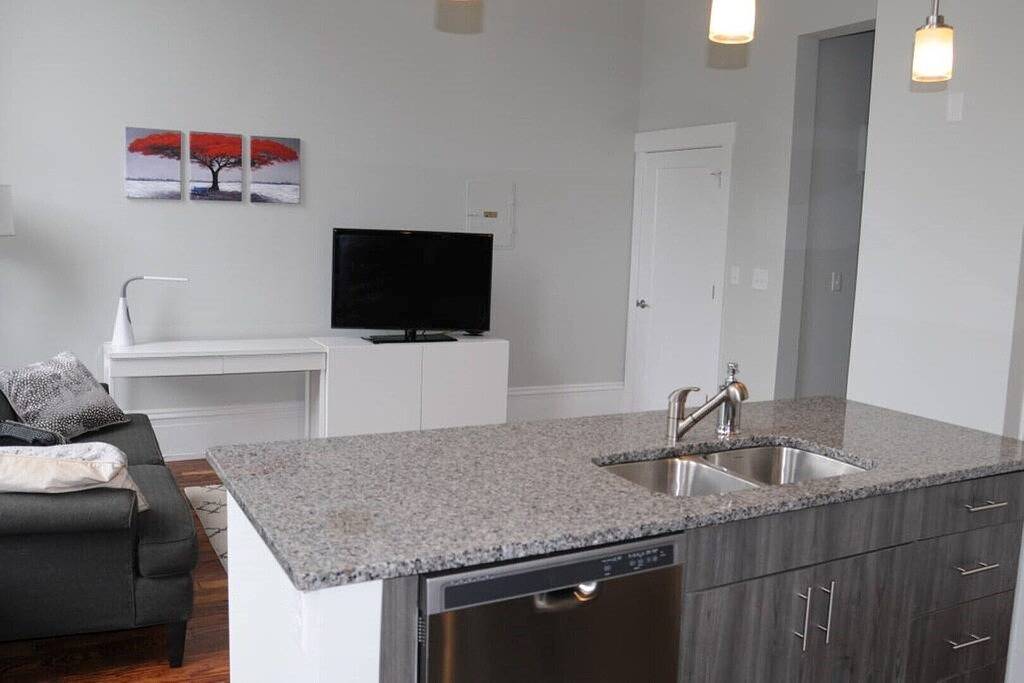 Ganze Wohnung, Suite mit Kingsize-Bett im Arts District - neu renoviertes Gebäude in der Innenstadt in Richmond, Virginia