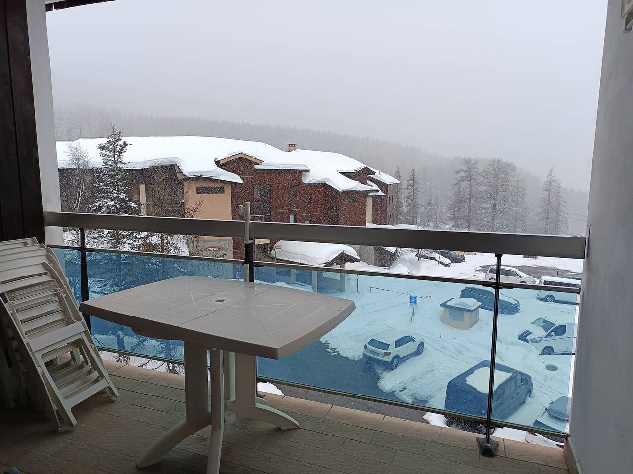 Estudio entero, Estudio cómodo con balcón, lavavajillas y lavadora en pistas – 4 personas – Les Anges in Montgenèvre, Briançon region