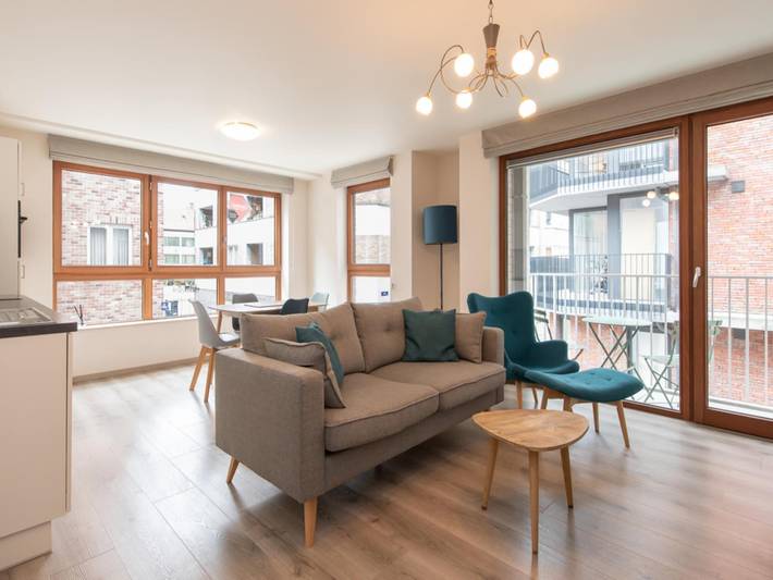 Vakantieappartement voor 2 personen, met terras, kindvriendelijk in Oostende