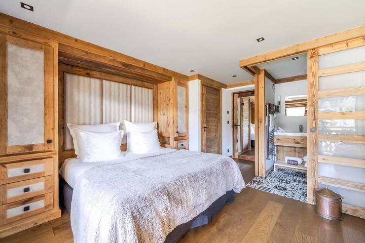 Hôtel pour 2 personnes, avec balcon ainsi que sauna et jacuzzi dans Courchevel 1300 (Le Praz) - 4