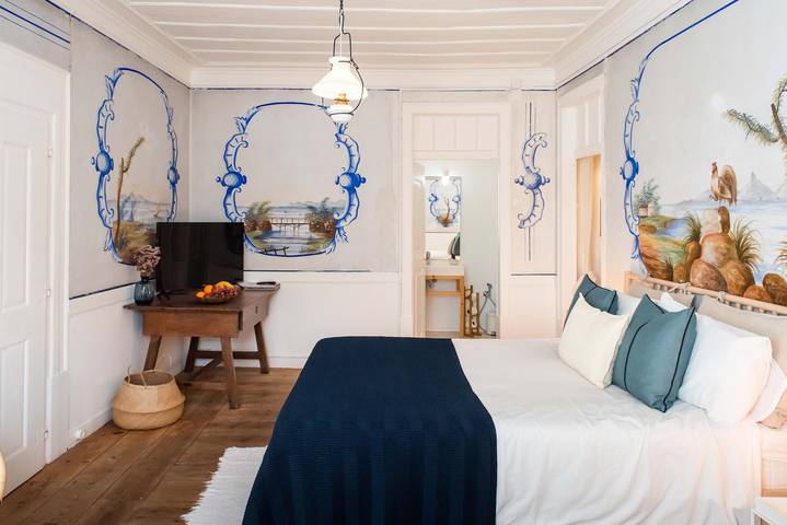 Chambre d’amis pour 2 personnes, adapté aux familles à Ericeira - 4