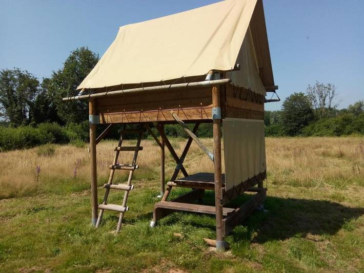 Camping pour 2 personnes, avec Jardin et Vue