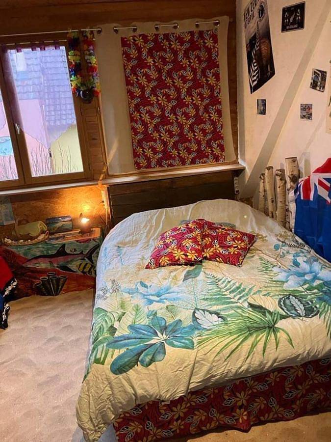Cottage pour 2 personnes, avec jardin, animaux acceptés à Heidolsheim