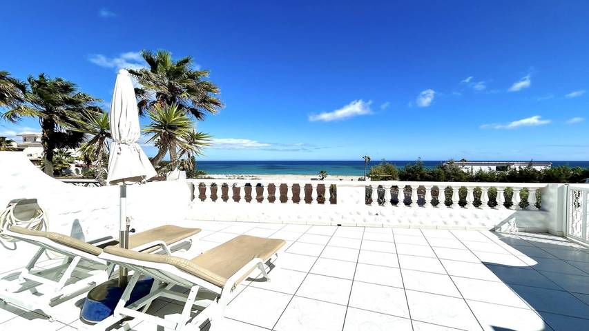 Apartamento para 2 personas, con Vistas al mar además de Balcón y Terraza en Costa Calma