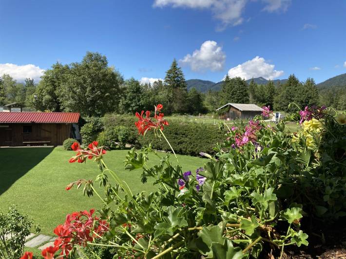 Ferienwohnung für 5 Personen, mit Balkon und Ausblick in Wallgau - 3