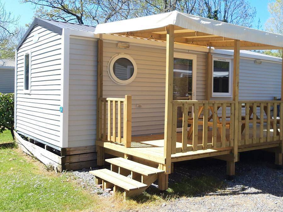 Camping Baretous Pyrénées  - Mobilhome 4 personnes - Classic 2 chambres in Aramits, Béarn