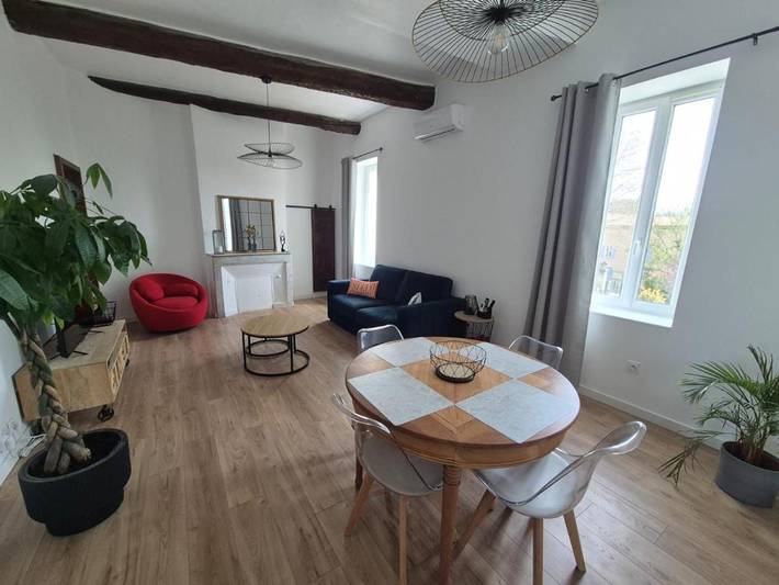 Ferienwohnung für 4 Personen, mit Ausblick