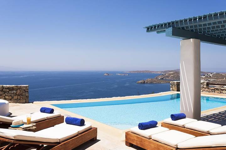 Villa mit pool für 6 Personen, mit Terrasse und Garten auf Mykonos - 2