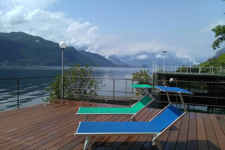 Maison de vacances pour 2 personnes, avec terrasse et jardin à Mandello del Lario