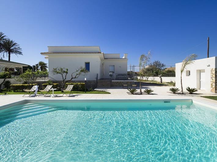 Location de vacances pour 6 personnes, avec terrasse et jardin à Marsala - 2